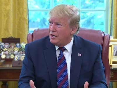 Trump: US and UK working on 'very substantial' deal