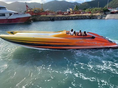 ‘All In’ blazes to victory twice in powerboat races @ West End