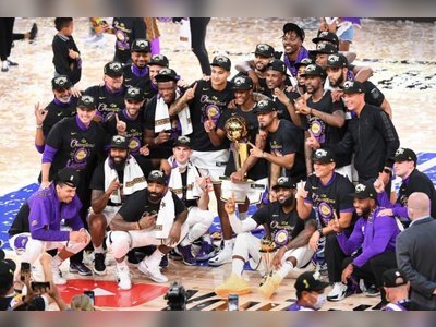 Legend Lebron R. James & Lakers win 17th NBA title