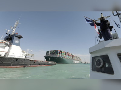 Suez Canal Authority considering expanding southern channel, chairman says in wake of Ever Given debacle