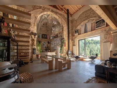 A Heavenly Home in a 16th-Century Church Seeks in Northern Spain