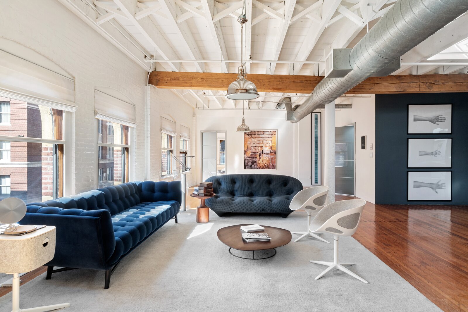 A Revamped Penthouse Loft Hits the Market in Boston, MA