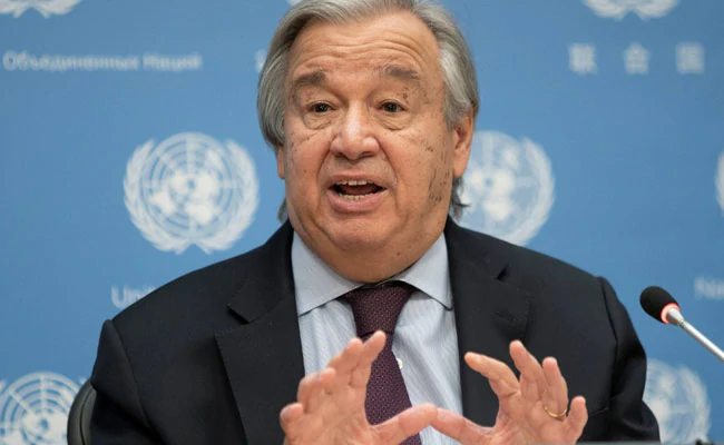 UN Chief "Deeply Disturbed" By Israel Strike On Gaza Media Building