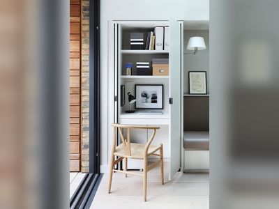 10 beautiful closet office ideas that prove you need a cloffice in your life