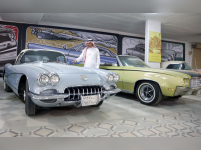 Saudi Arabian man turns house into car museum - in pictures