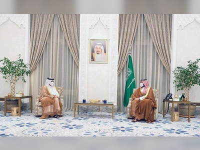Crown Prince receives letter from Qatar’s Emir