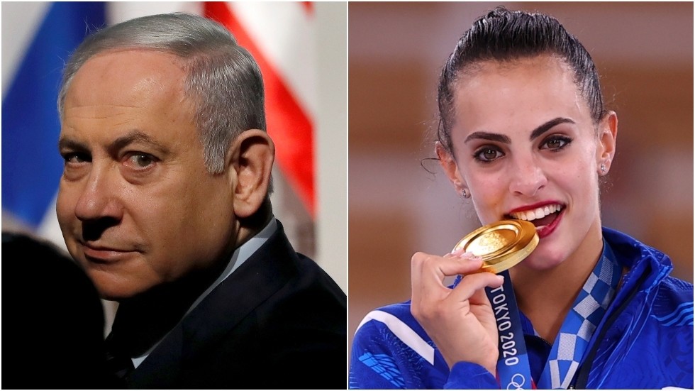 Netanyahu blasted for ‘desecrating’ Jewish traditions after ex-Israeli PM congratulates Olympic champ on Saturday