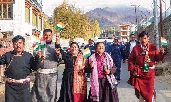 Ladakh on road to development after getting UT status