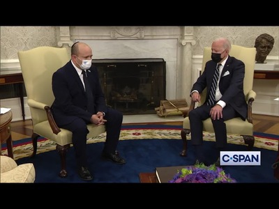 US President Biden meets with Israeli Prime Minister Naftali Bennett