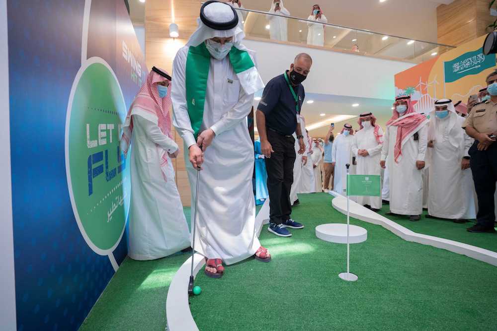 Golf Saudi hosts interactive events at Ministry of Education to promote sport among students