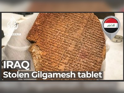 US returns stolen Gilgamesh tablet to Iraq
