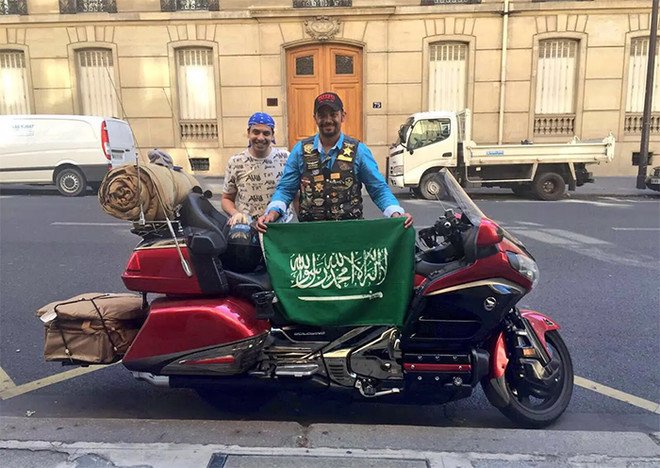 A Saudi traveler toured 52 countries on 3 continents