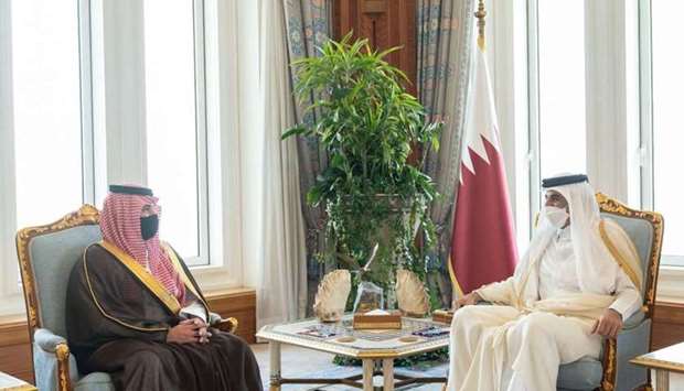 Amir, Saudi interior minister review ties Amir meets Saudi interior minister