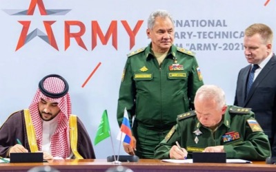 Saudi Arabia inks military cooperation agreement with Russia