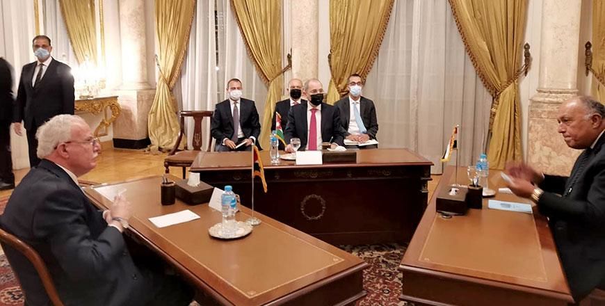 FM meets with Kuwait, Egypt, Saudi, Lebanon counterparts on sidelines of 156th Arab League Council