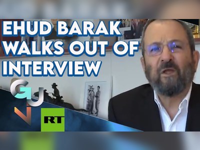 Ex-Israeli PM Ehud Barak ENDS Interview After Question on Israel's Links To Islamists