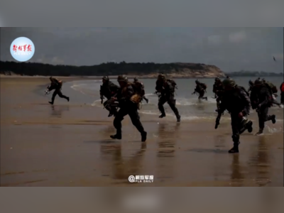 Chinese army practices beach landing amid mounting tensions with Taiwan (VIDEO)