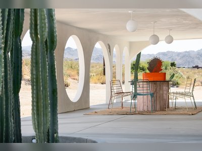 An Artist Transforms a Joshua Tree Cabin Into a Surrealism-Inspired Rental