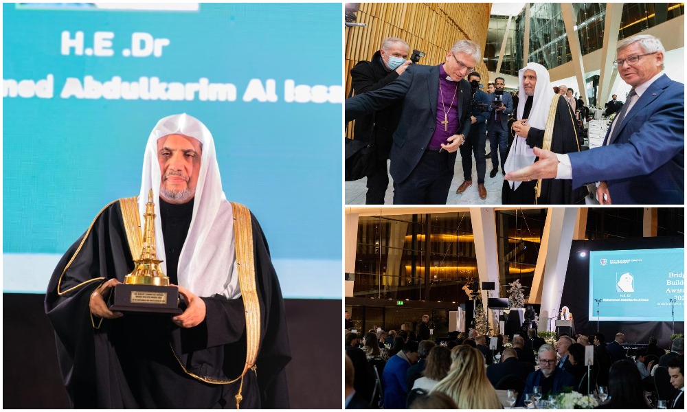 MWL chief Mohammed Al-Issa receives Bridge Builder Award in Oslo
