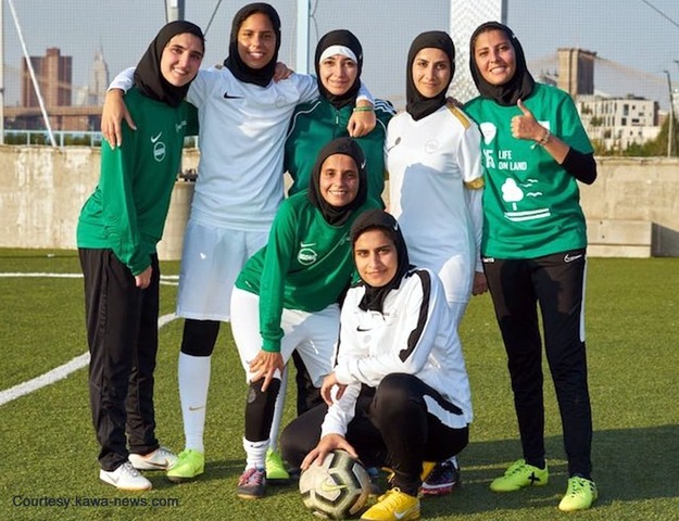 Saudi launches first women's football league