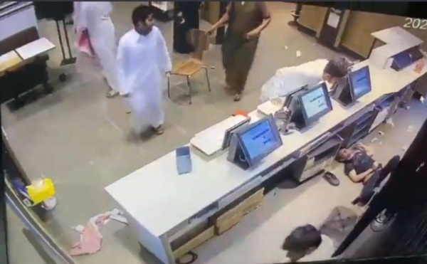 Five Saudis arrested after assault on restaurant workers
