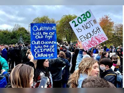 COP26 youth march: 'We don't have a choice'