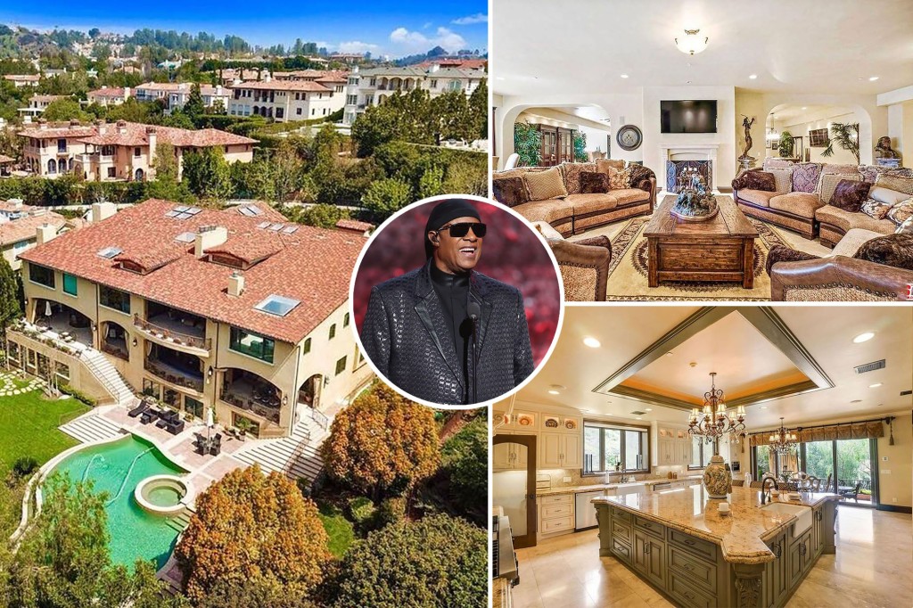 Inside Stevie Wonder’s $13.9M Bel Air mansion bought from a Saudi prince