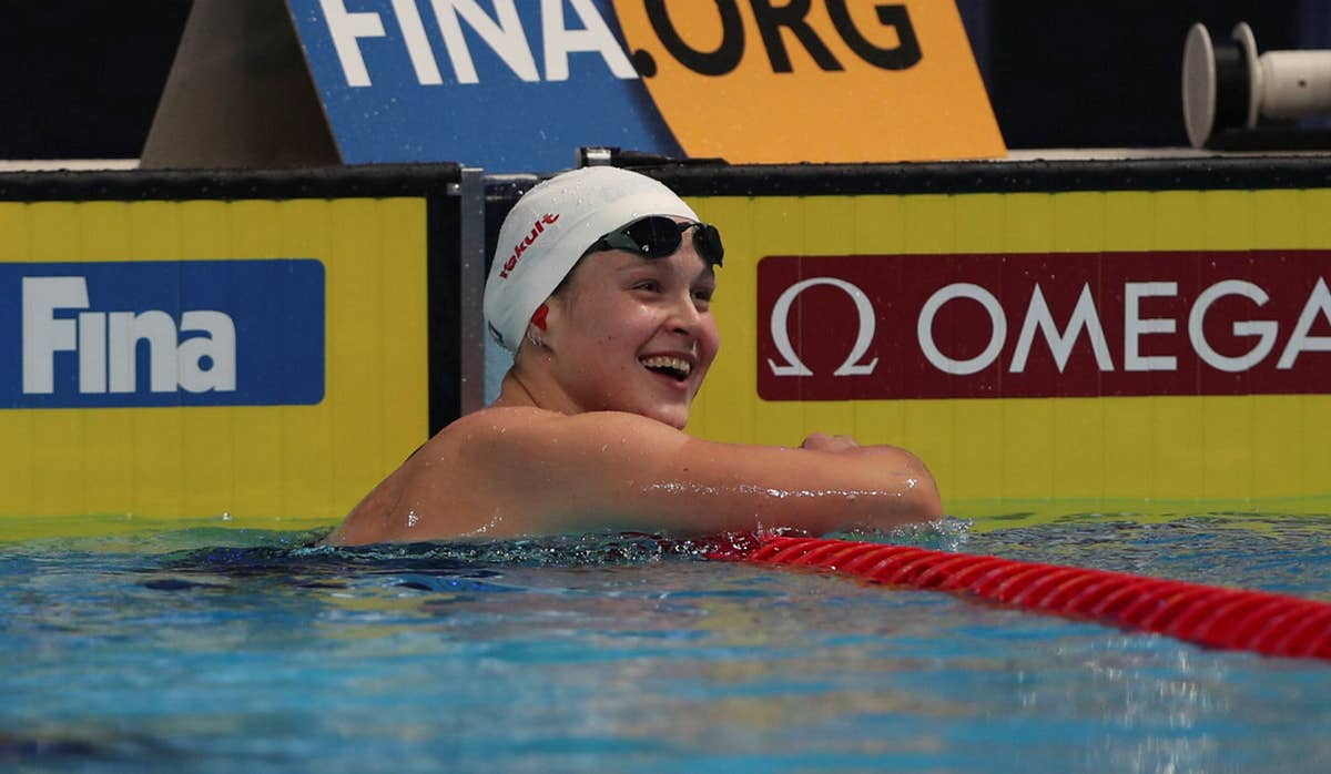 Israeli swimmer wins second gold in Abu Dhabi world championship