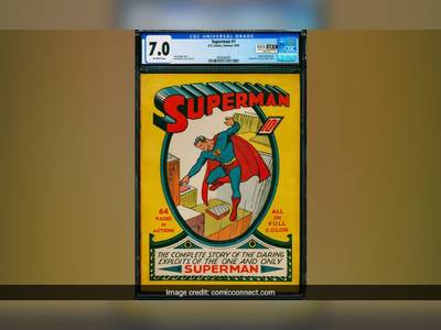 Superman #1 Comic, Bought For 10 Cents In 1939, Fetches $2.6 Million At Auction