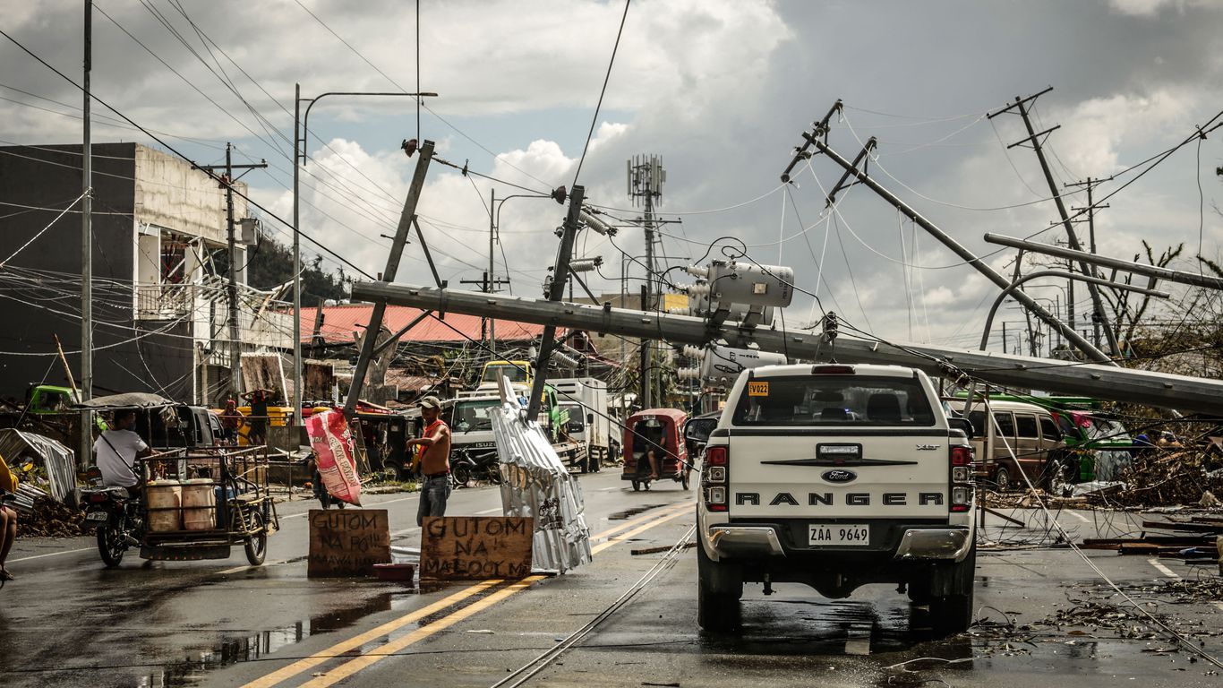 Death toll in Philippines from Typhoon Rai surpasses 200. Dozens of people are still missing.