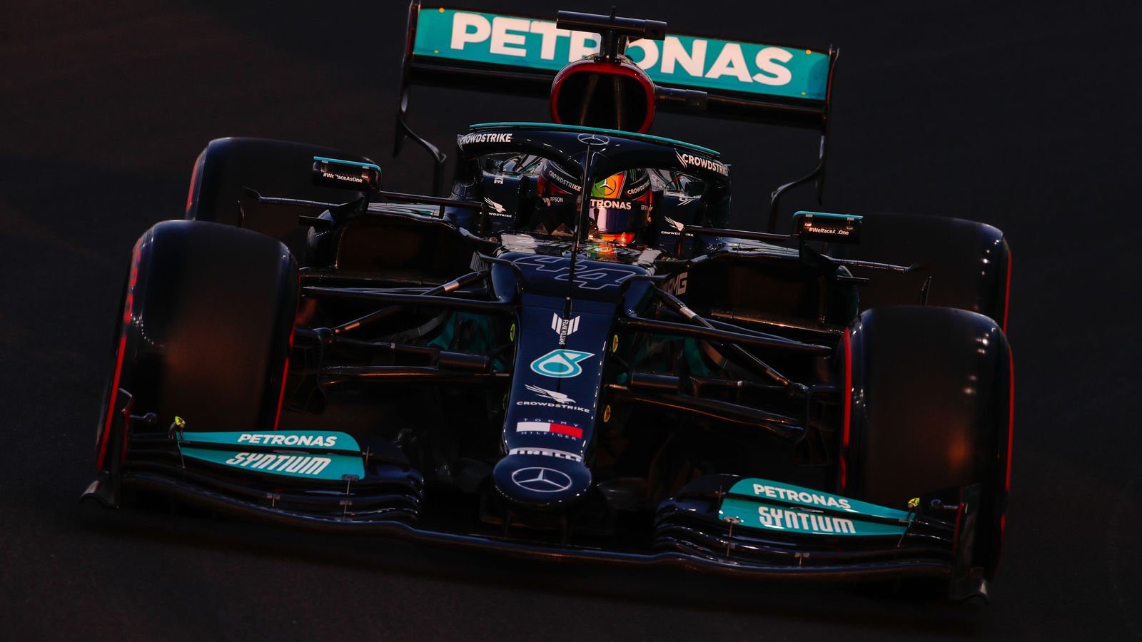 Saudi Arabian GP: Lewis Hamilton just ahead of Max Verstappen in first F1 Practice One at Jeddah