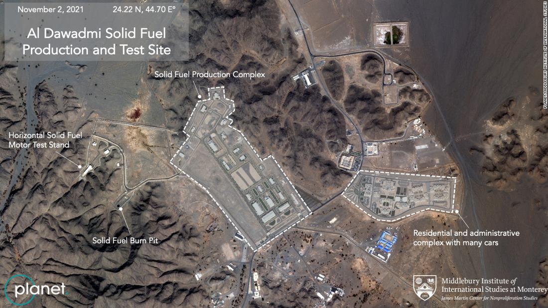 US intel and satellite images show Saudi Arabia is now building its own ballistic missiles with help of China