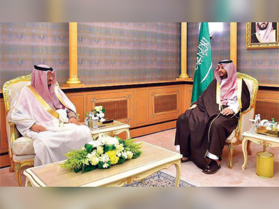 DiplomaticQuarter: Outgoing Bahraini envoy meets Saudi minister, Qassim governor