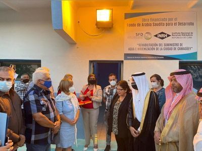 Saudi Fund for Development inaugurates $40m water and sewage rehabilitation project in Cuba