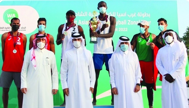 Qatar’s Tijan Ahmed and Nasim romp to West Asia Beach Volleyball Zonal Tour title