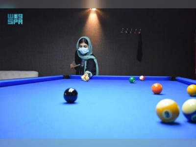 Saudi female billiards team prepares for international tournament in Egypt