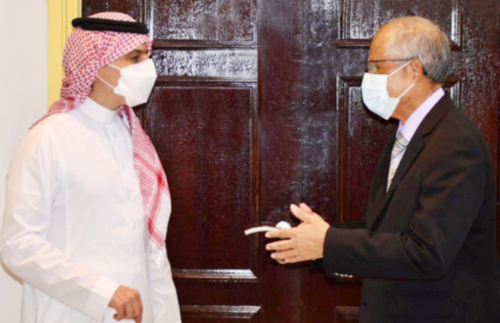 Saudi FM meets Singapore’s minister Masagos Zulkifli