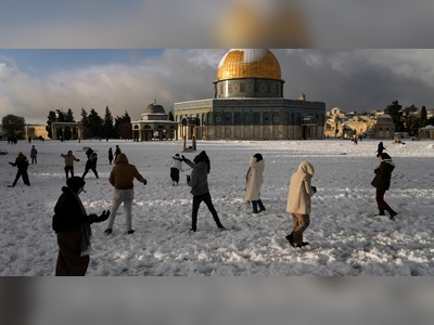 In Pictures: Jerusalem blanketed in white after rare snowfall