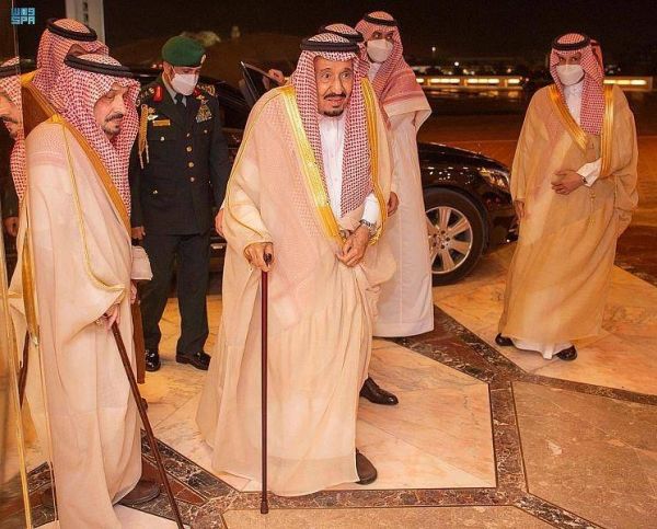 King Salman arrives in Jeddah