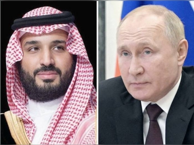 Crown Prince tells Putin: Saudi Arabia supports political solution to Ukraine crisis
