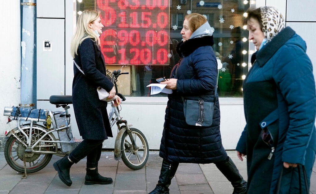 US Treasury blocks Russian bond payments, raising risk of default