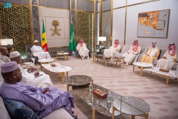 Crown Prince, Senegal's President discuss relations