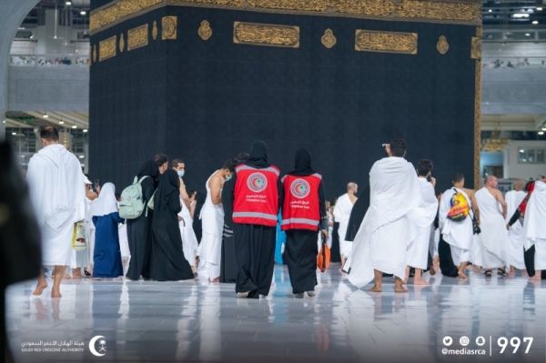Saudi Red Crescent tended to more than 11,000 reports in Grand Mosque