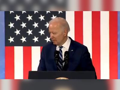 Sorry but there seems to be a real issue with Biden's health