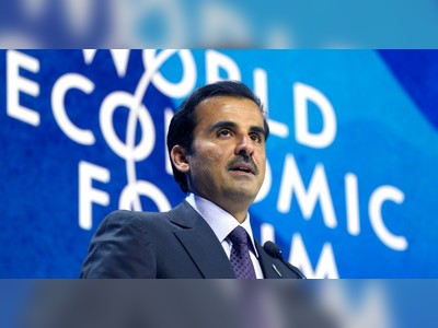 ‘Palestine an open wound’ says Qatar’s emir at Davos forum