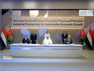 UAE, Egypt and Jordan sign Industrial Partnership for Sustainable Economic Growth