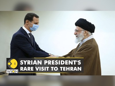 Syrian President Bashar Assad meets Iran leaders in rare visit to Tehran