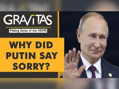 Gravitas: Putin says sorry. Here's why