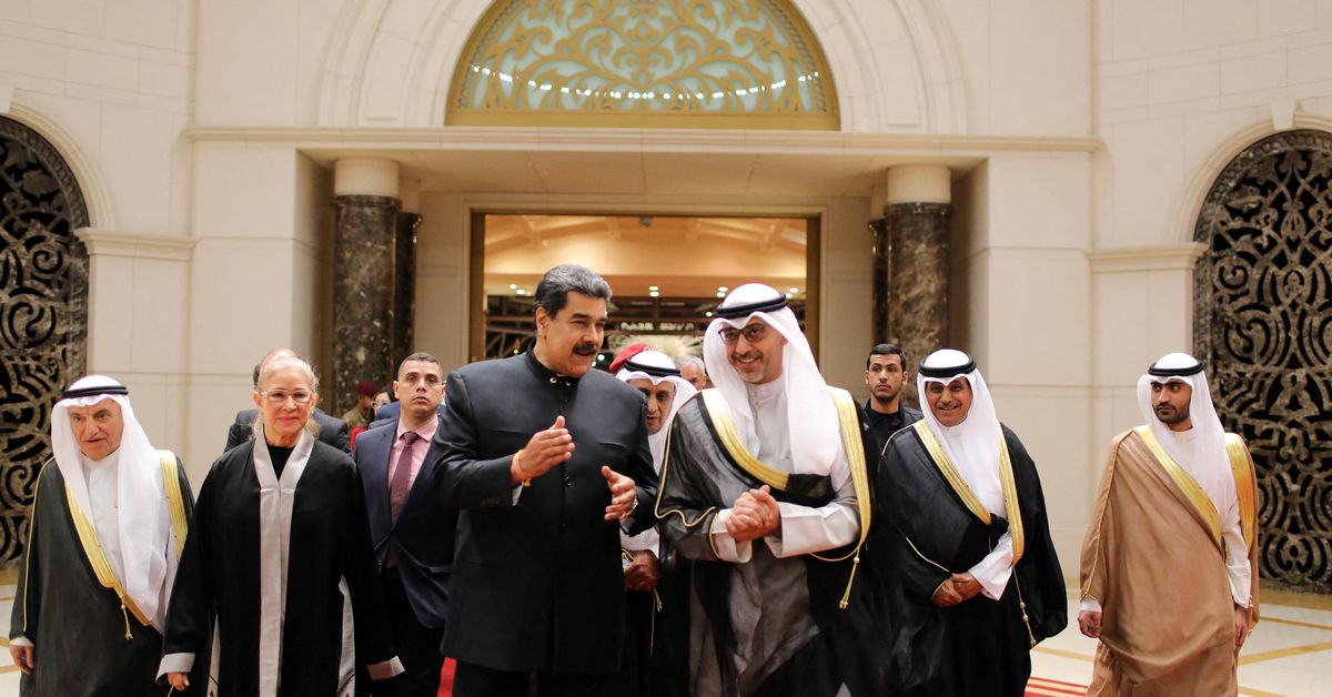 Venezuela's Maduro in Kuwait for official visit