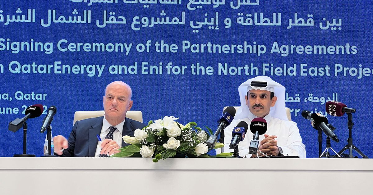 Qatar Energy partners with Eni for North Field East LNG project